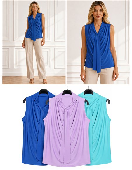 Blusa lycra nudos
