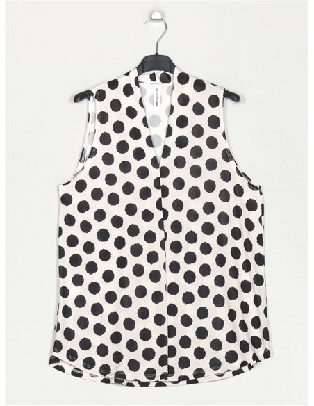 Blusa lycra lunares