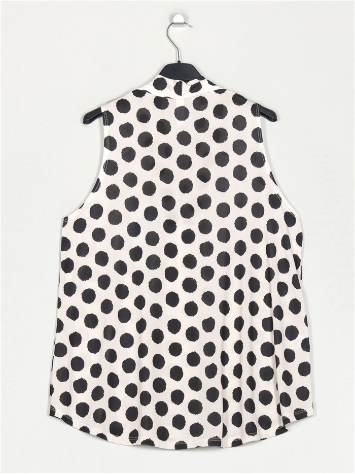 Blusa lycra lunares