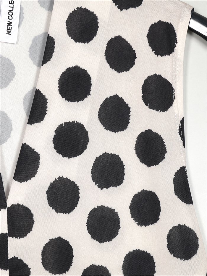 Blusa lycra lunares