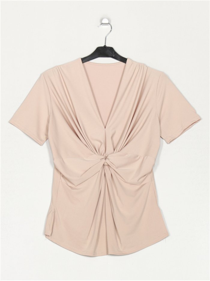 Blusa lycra nudos