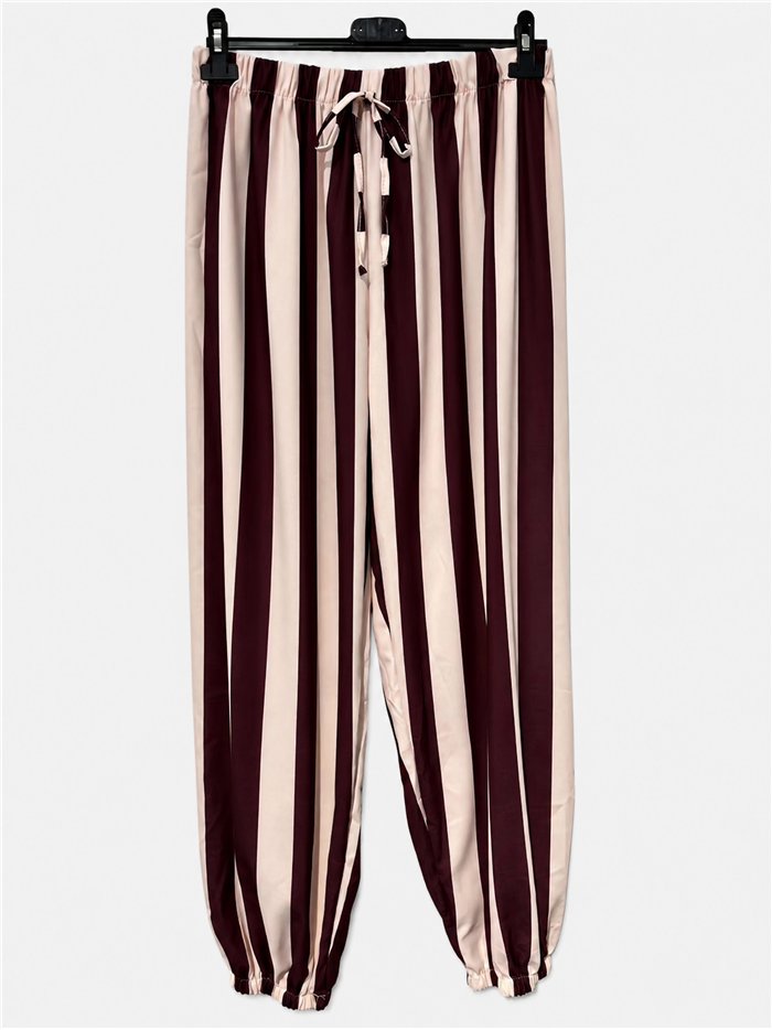 Pantalón baggy rayas
