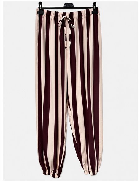 Pantalón baggy rayas