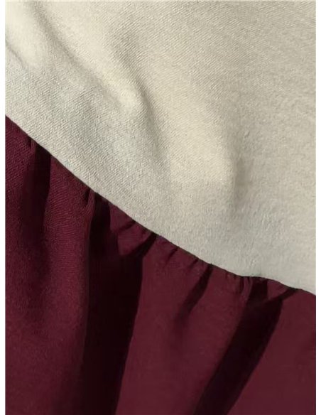 Sleeveless colourblock midi dress