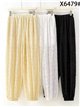 Pantalón jogger encaje