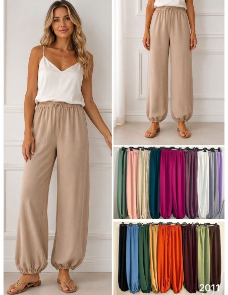 Pantalón baggy con puño