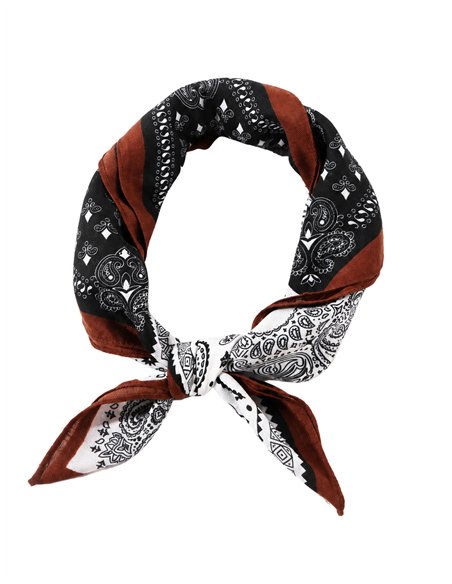 Pañuelo cuadrado patchwork bandana