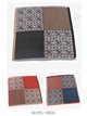 Pañuelo cuadrado patchwork estampado