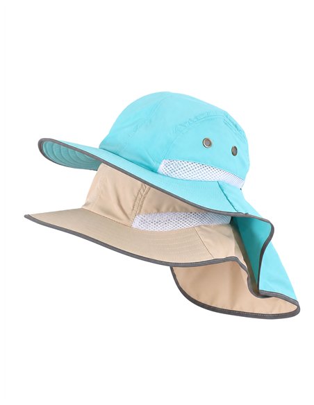 Gorro de sol con cubrenuca