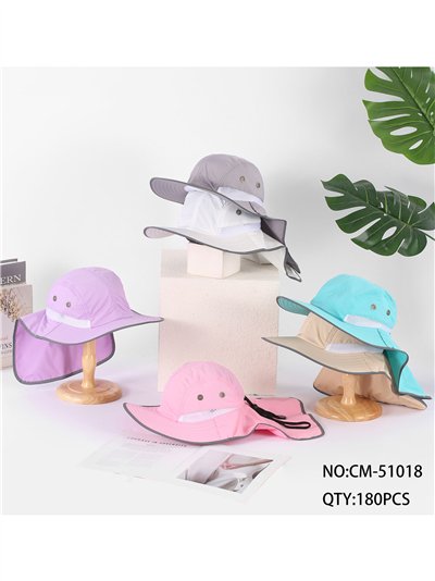 Gorro de sol con cubrenuca 2