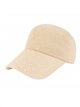Gorra visera efecto raffia con strass