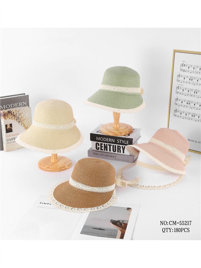 Sombrero bucket con encaje