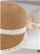 Sombrero bucket con encaje