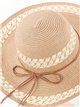 Pamela rafia con lazo