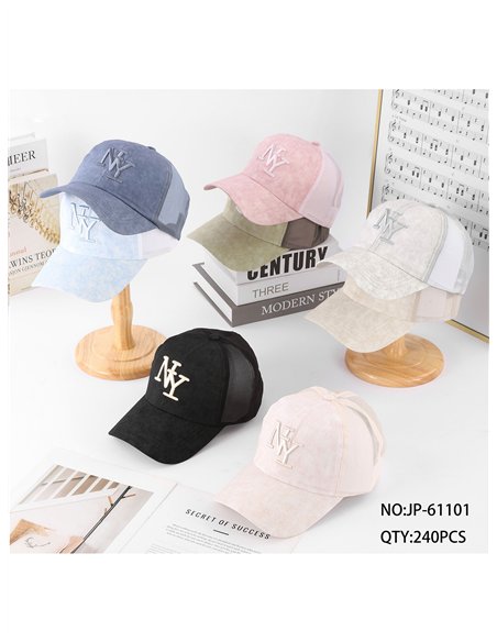 Gorra letras bordadas