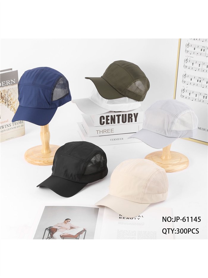 Gorra deportiva rejilla lateral