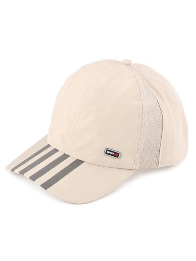 Gorra deportiva visera a rayas
