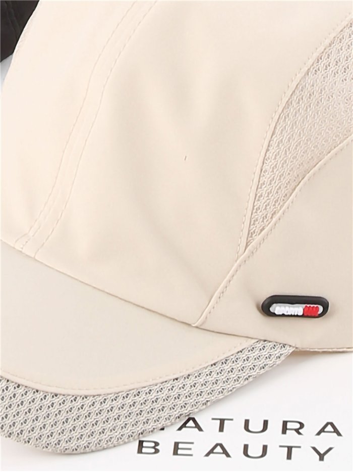 Gorra deportiva rejilla técnica