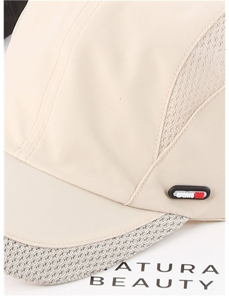 Gorra deportiva rejilla técnica