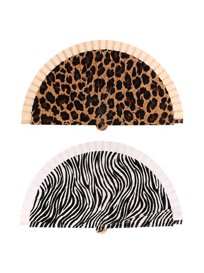 Abanico animal print