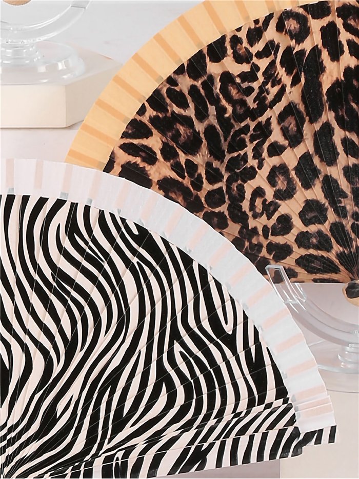 Abanico animal print