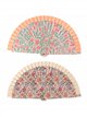 Abanico floral vintage