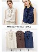 Camisa lunares con lazada