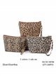 Neceser canvas estampado leopardo