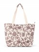 Bolso shopper acolchado floral