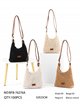 Bolso bandolera de crochet calado