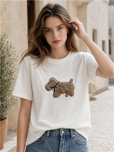 Camiseta perro borreguito