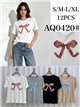 T-Shirt mit Schleife