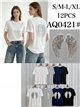 Camiseta alas con strass