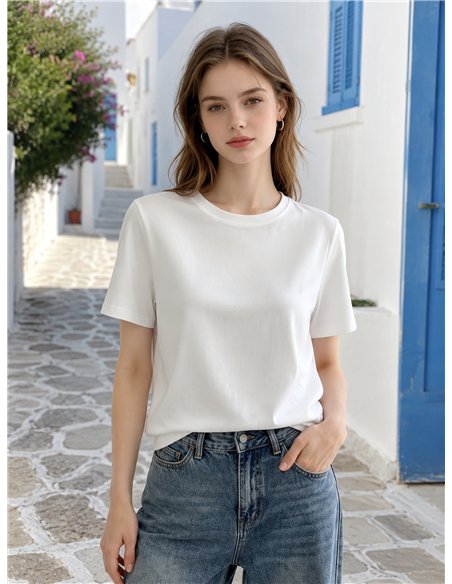 Camiseta alas con strass
