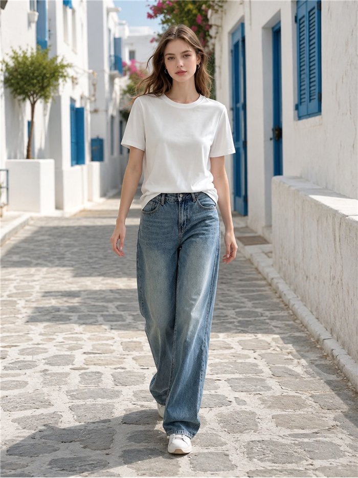 Camiseta alas con strass