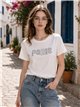 Camiseta Paris tachas