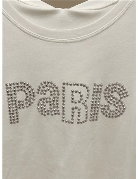 Camiseta Paris tachas