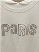 Camiseta Paris tachas