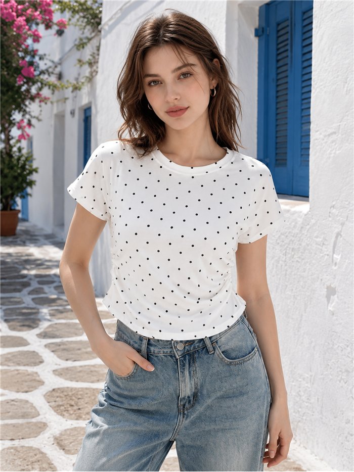 Camiseta lunares