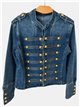Jeansjacke mit Militärknöpfen