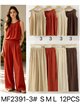 Conjunto top fluido y pantalón wide-leg