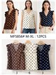 Blusa de lunares manga volantes