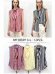 Blusa de rayas con lazada