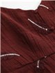 Top de tirantes con bordado en relieve