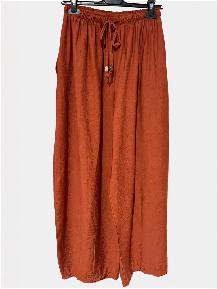 Pantalón barrel con cordón
