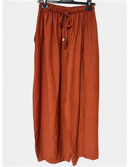 Pantalón barrel con cordón