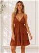 Tiered cami mini dress