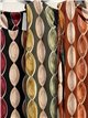 Plus-Size-Kleid aus Lycra mit ovalem Print