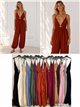 Mono escote pico con broche