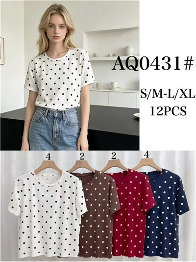 Camiseta lunares 2